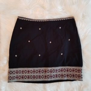 MADEWELL Embellished Mini Skirt